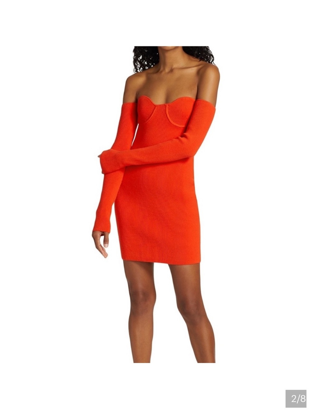 Helmut Lang Contour Minidress